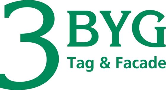 3-BYG Tag og Facade logo